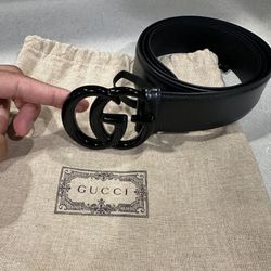 Authentic Gucci Belt With Receipt  