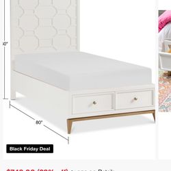 Chelsea Twin Storage Bed ONLY