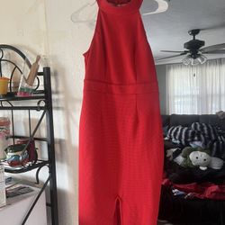 Red Dress Size L