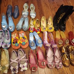 Match The Shoes To The Disney Princess They Belong To