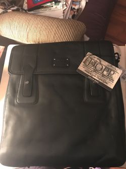Dopp Leather Messenger Handbag