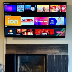 77 inch 4K Smart TV OLED77C2PUA LG with stand