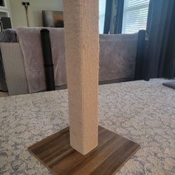 Brown Cat Scratching Post
