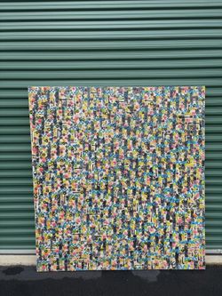 Large Original Impasto Abstract Painting by Shannon P. Williams