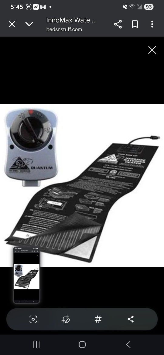 Thermal Guardian Waterbed Heater