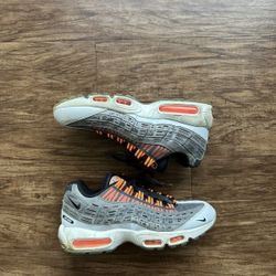 Nike Mens Air Max 95 x Kim Jones Total Orange Size 11