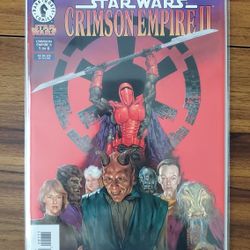 STAR WARS CRIMSON EMPIRE II Complete 1-6 Dark Horse Council of Blood Comics