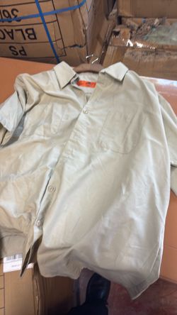 Cotton work shirt red Kap new many sizes