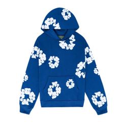 Denim Tears Blue And White Hoodies All Sizes