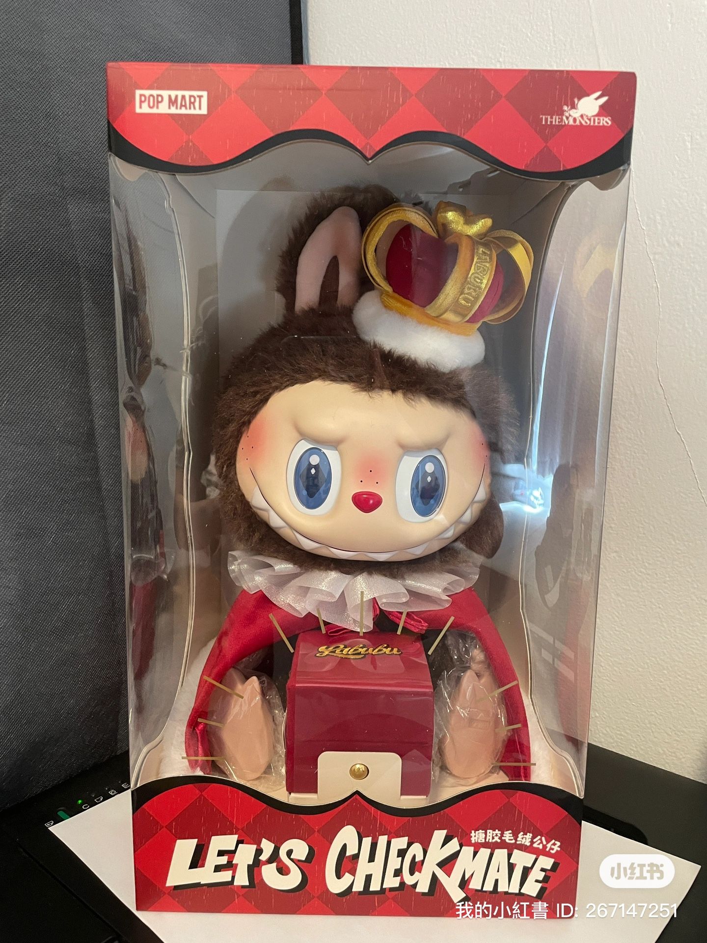 The Monster Let’s Checkmate Series—vinyl Plush Doll