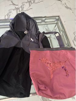 Victoria secret windbreaker & bag