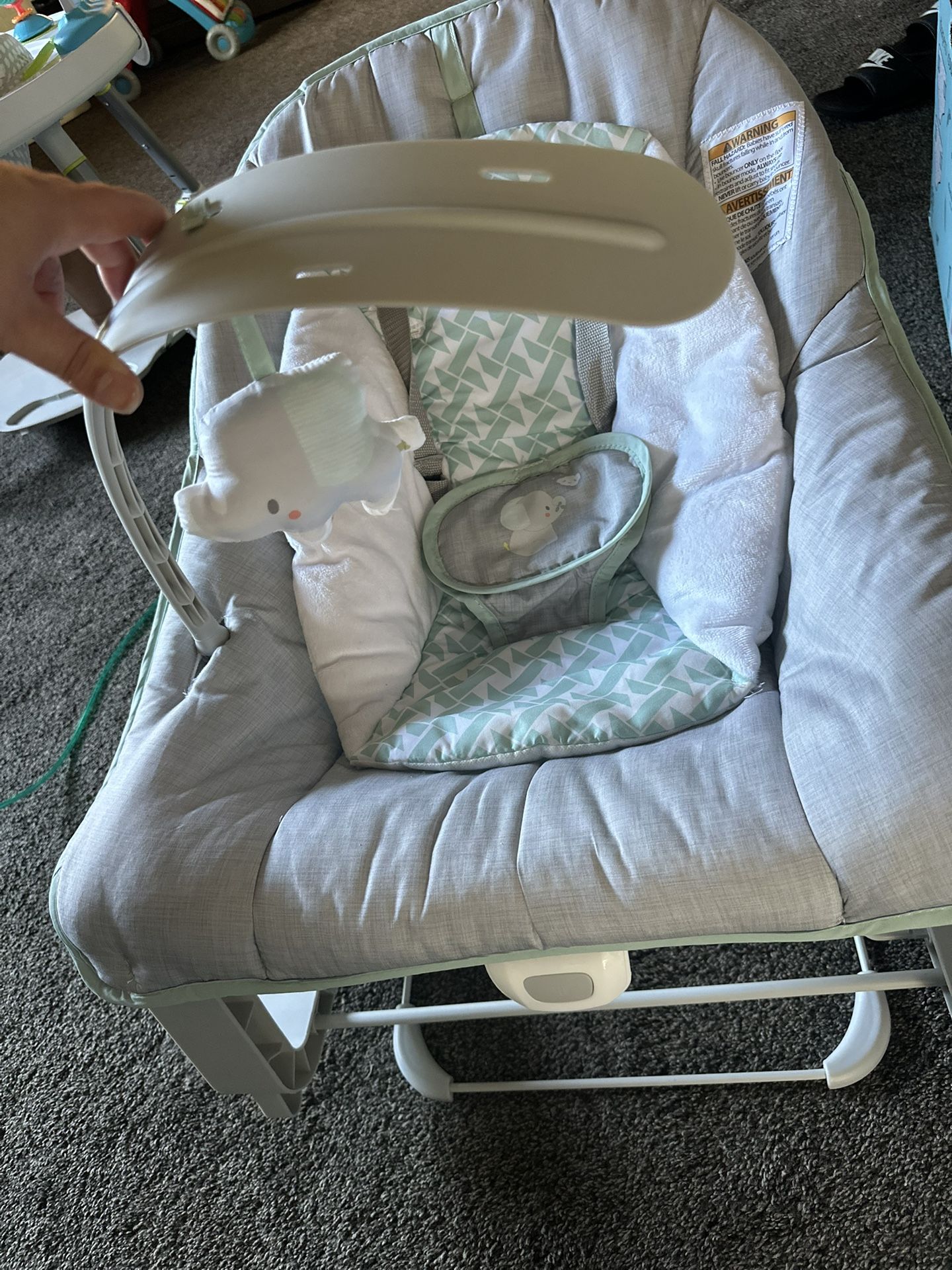 Ingenuity Keep Cozy 3-in-1 Grow with Me Baby Bouncer, Rocker & Toddler Seat