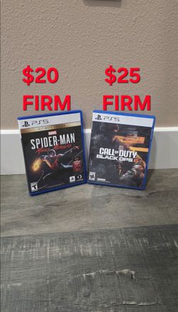 PS5 GAMES, GREAT CONDITION, FIRM PRICE, READ DESCRIPTION FOR DETAILS