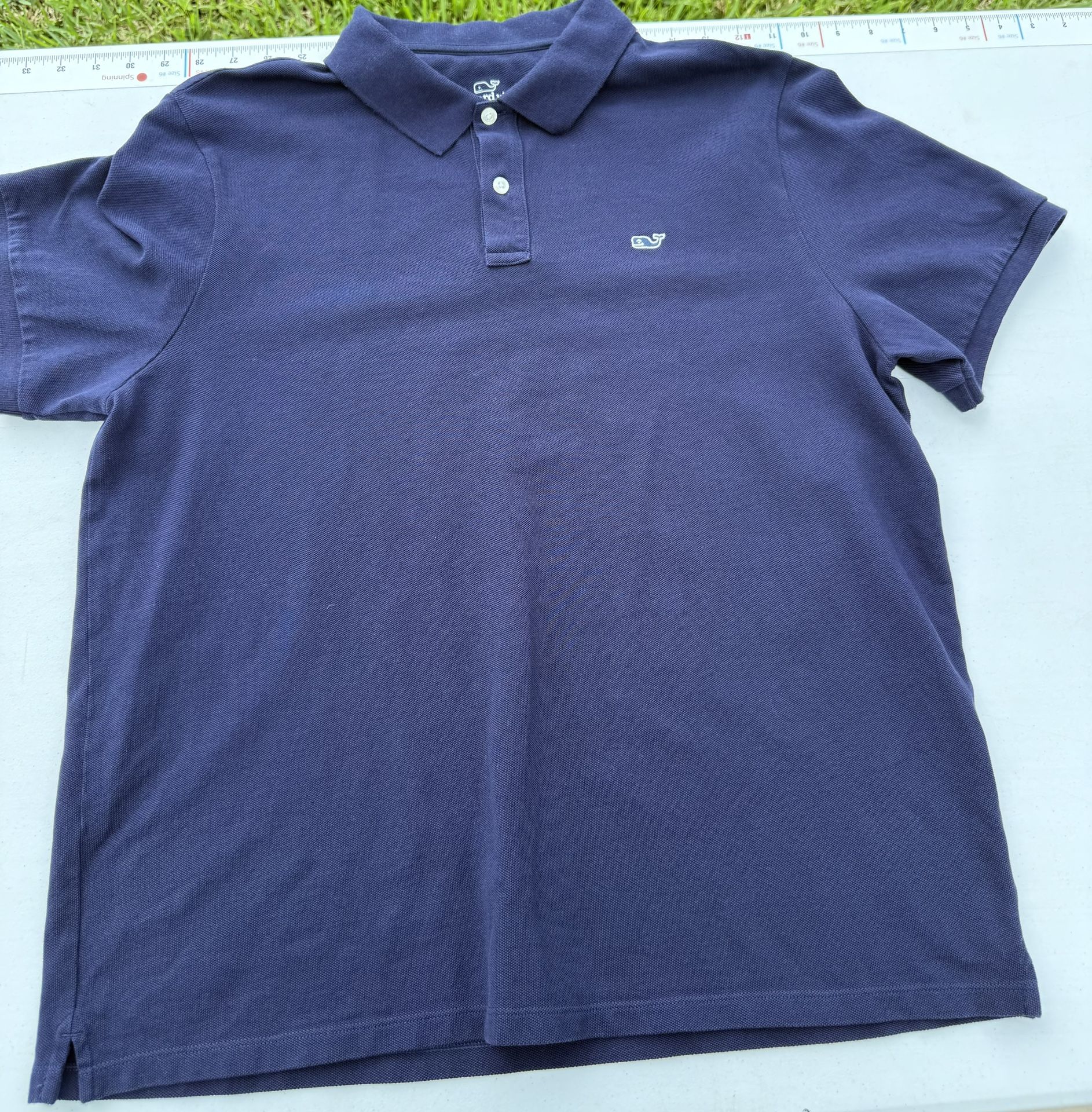 Vineyard Vines Navy Blue Polo