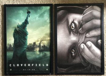 Blockbuster Video Frame Art Cloverfield 26x38