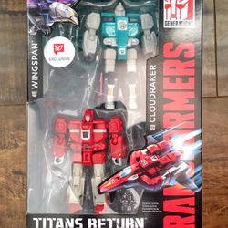 Cloudraker TRANSFORMERS Wingspan TITAN Decepticon AUTOBOT Exclusive 