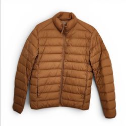 Uniqlo Ultra Light Down Jacket, Mustard, Men's Size M
