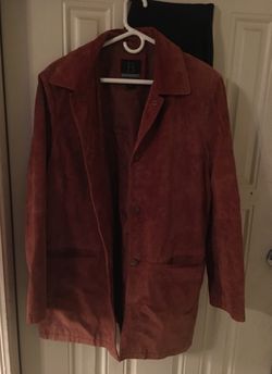 Leather jacket XL dry cleaned excellent condition