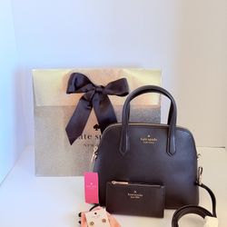 Kate Spade Handbag, Wallet and Earrings