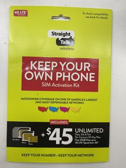 Straight Talk, Sim Activation Kit