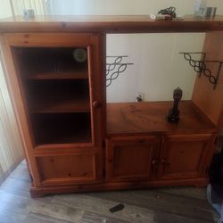 Entertainment Center Lots Of Shelves