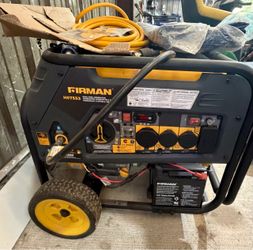 Firman H07553 Dual Fuel Portable Generator