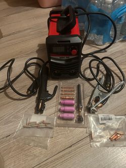 MMA -300 Portable Electric Welder, Semiautomatic Reverse Welder, Red, Welding Machine, Power Welders
