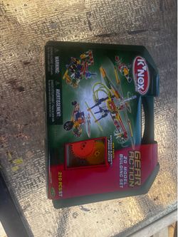 New K'NEX building set contains 210 pieces for creating 20 different models