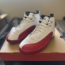 JORDAN CHERRY 12’s SIZE 9 MEN (BRAND NEW)