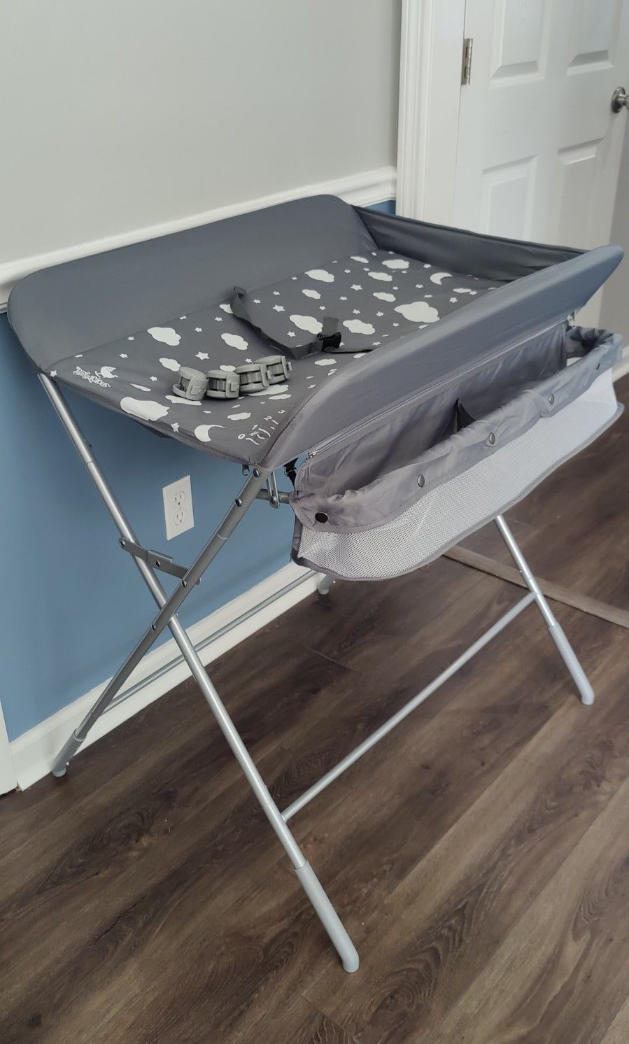 Babylicious Baby Portable Changing Table - Foldable Changing Table with Wheels