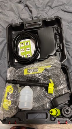SEESE Cordless Pressure Washer and Single Port Charger Base, Bottle Portable Washer for Car,Home Cleaning & Garden Watering  Holiday gifts