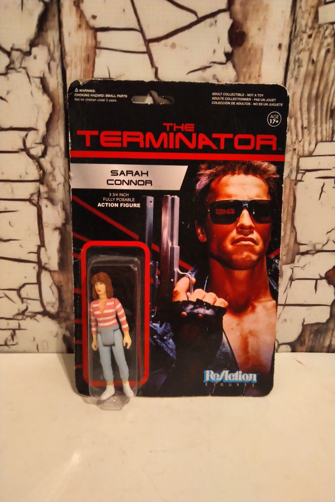 Sarah Connor Funko ReAction Super7 Terminator Retro Action Figure