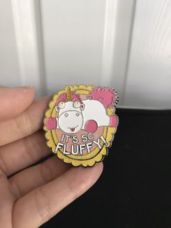 Despicable Me “It’s So Fluffy” Unicorn Pin