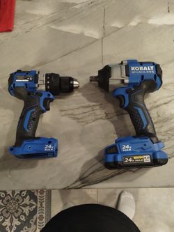 Kobalt impact and Kobalt drill and Kobalt battery