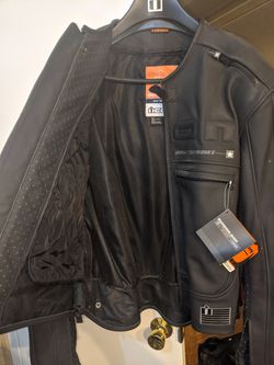 ICON leather jacket size XL