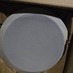 Herdio 6.5" 2-Way Full Range Stereo Sound High-Performance In-Wall/In-Ceiling Speaker