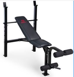 Marcy Standard Weight Bench with Leg Developer