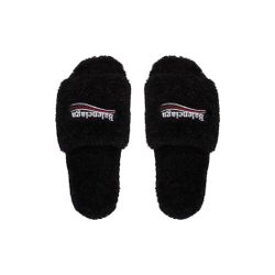 Balenciaga Fur Slides
