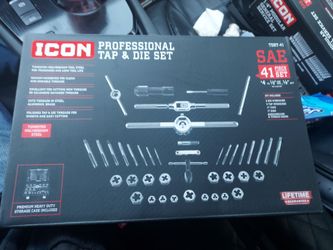 ICON 41-Piece SAE Professional Tap & Die Set