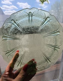Jeannette Cherry Blossom Flat Soup Bowl