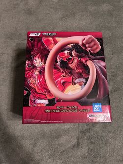 Bandai One Piece Card Game Luffy Figure with Promo