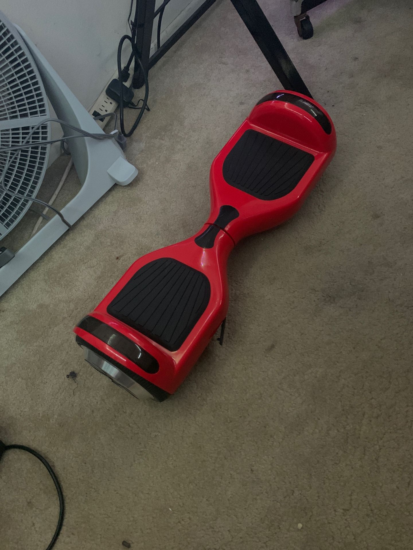 Red hoverboard