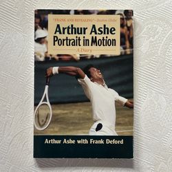 Arthur Ashe - Portrait In Motion - A Diary - Paperback Book By Arthur Ashe