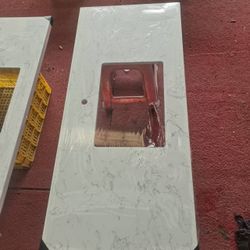 48-inch vanity countertop, 49.5”W × 22”D, cabinet not included.