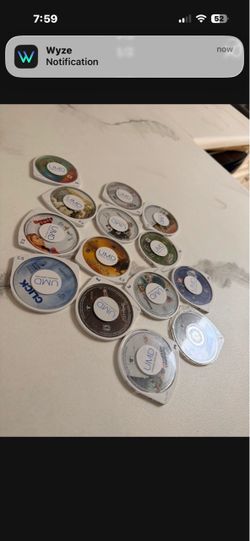 PSP Games & UMD Movie Lot – 14 Total – Sony PlayStation Portable –