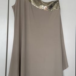 Calvin Klein Beige Dress