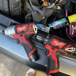 M12 Impact And Drill With Charger No Batteries