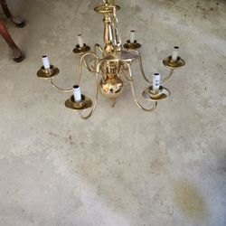 Brass Chandelier