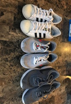 Boys tennis shoes ALL THREE FOR $20