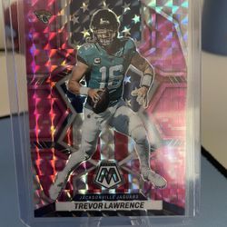 Trevor Lawrence Mosaic Pink Stars And Stripes